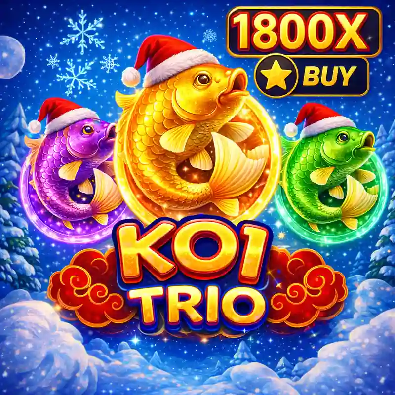 Koi Trio online slot game by points bet